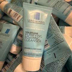 21-La Roche Posay Toleriane Purifying Foaming Facial Cleanser Travel Sz 0.5 floz