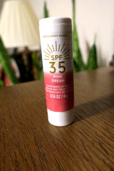 1x ❤️ Bath Body Works ❤️ SPF 35 PINK DREAM Sunscreen Lip Balm Stick PINK COLOR