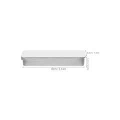 18 Pcs Tinplate Metal Tins With Lid Rectangular Empty Candy Boxes For Jewelry