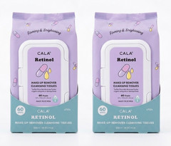 Any 2 Packs of Cala Make-Up Remover Cleansing Tissues (60 Sheets / Pack)
