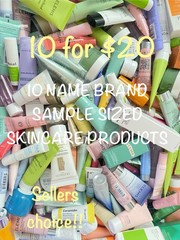 10- PIECE NAME-BRAND SKINCARE LOT *10 SAMPLE-SIZED PRODUCTS 10 For $20! READ