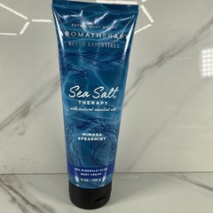 Bath & Body Sea Salt Therapy Mimosa Spearmint Body Cream 8oz