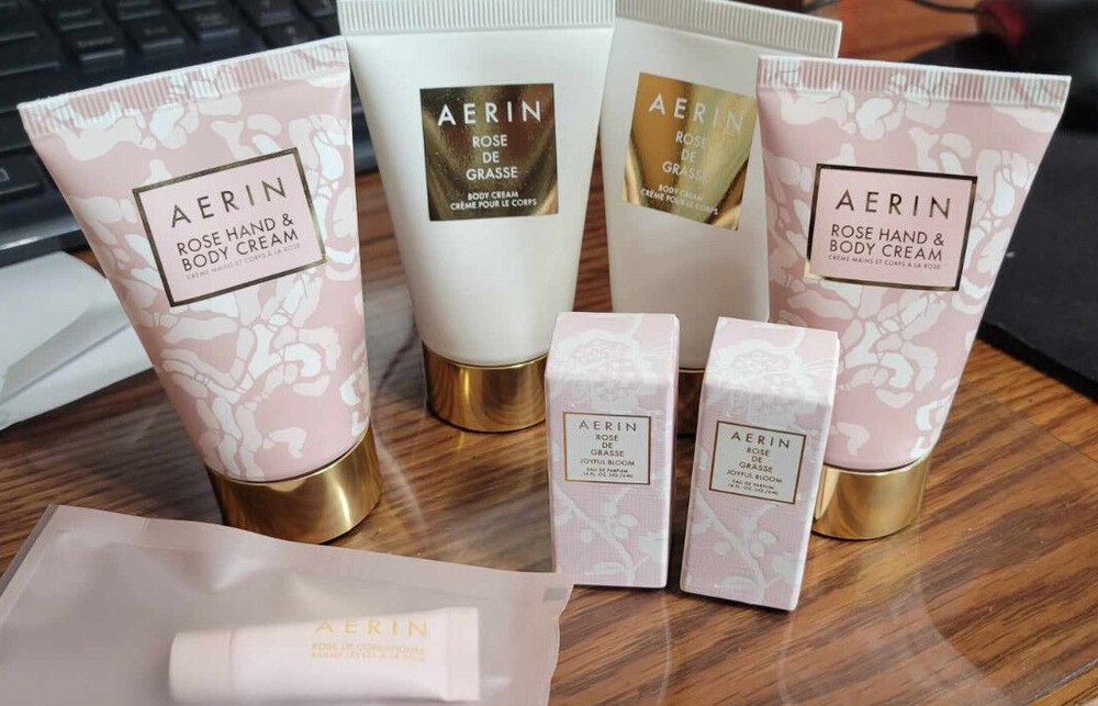 U Pick – Estee Lauder Aerin Rose de Grasse Joyful Bloom – Perfume Hand Lip Cream