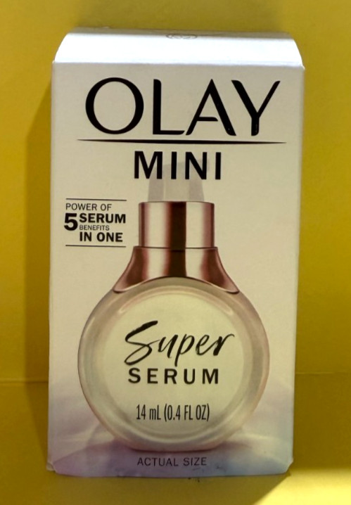 Olay Super Serum Power of 5 Face Serum Mini 14 mL 0.47 oz no date