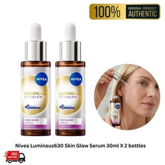 2x Nivea Luminous630 Skin Glow Serum 30ml Dark Spot Corrector Brighten Thiamidol