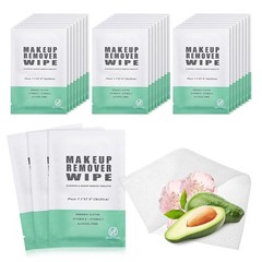 200 Makeup Remover Wipes Bulk, Individually Wrapped Face Cleansing Cloths for Tr