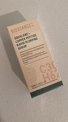 Biossance Squalane + Copper Peptide Rapid Plumping Serum. 1.69 oz-New And Sealed