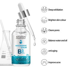 Niacinamide 10% Facial Serum Skin Brightening Dark Spots Eraser, 30ml [USA Stock