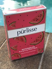 NEW IN BOX WATERMELON Energizing Sheet Mask 21g x 6 Masks Aloe Vera Vitamin Rich