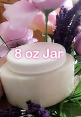 Cherry Almond Scented Creamy Body Lotion Infused with Pure Olive Oil – 8 oz. Jar