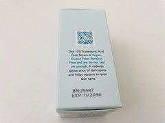 5 OMIC+ SKINCARE 10% Tranexamic Acid Face Serum 0.33 fl oz 10 mL DARK SPOTS