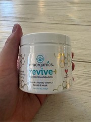 eraorganics Revive+ Microdermabrasion Scrub & Mask | 4 oz | Manuka Honey Walnut