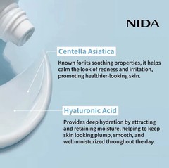 NIDA Moisturizing Cream 100ml Anti Wrinkle Brightening Hydrating Korea