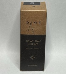 Dime Dewy Day Cream Moisturizer with Rosehip + Tremella, New Sealed 1.7 oz