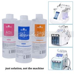 3Bottles Aqua Hydra Peeling Solution Hydro Serum for Dermabrasion Facial Machine