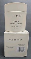 DIME Biome Body Butter 5 oz Probiotics Shea Butter Exp 01/26