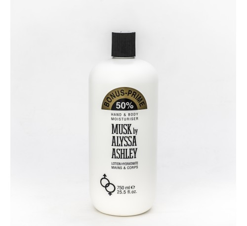 Alyssa Ashley MUSK Hands & Body Lotion Bonus 750ml