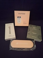 Evertone Set Facial Toner Red Light Therapy Eve Hansen Collagen Boosting Masks