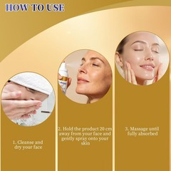 2pcs Collagen Spray, Collagen Body and Face Serum Lotion, Plumping and Care S…