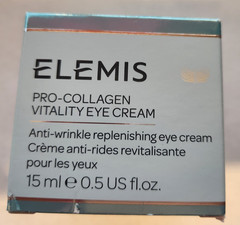 ELEMIS PRO COLLAGEN VITALITY EYE CREAM 15 ml 0.5 oz Genuine New!! exp 2028