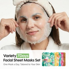 ZealSea Face Masks Skincare for Women, 7 Count (Pack of 1), Multicolor
