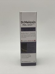 Dr.Melaxin Peel Shot Exfoliating Black Rice Ampoule 2.7 Fl.Oz – Rice Water AHA B