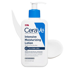 Cerave Intensive Moisturizing Lotion, Hydro-Urea + Shea Butter, Body Lotion for
