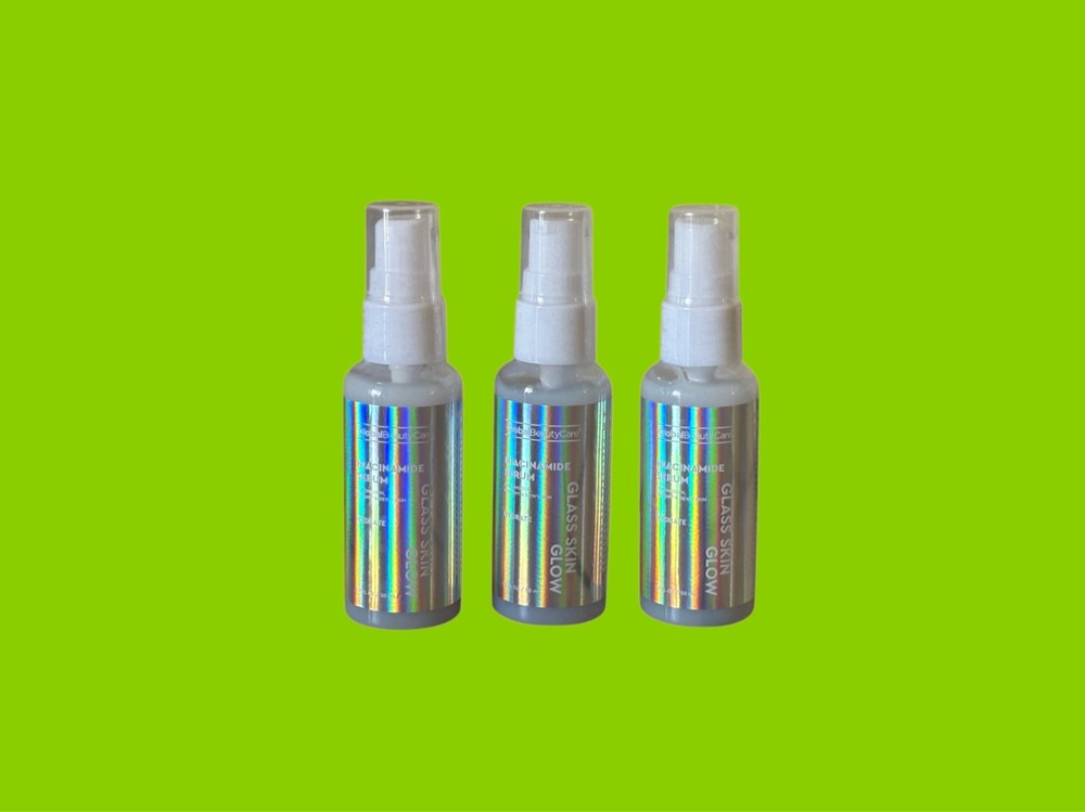 3 Set Global Beauty Niacinamide Serum Glass Skin Pore Minimizing Brightening