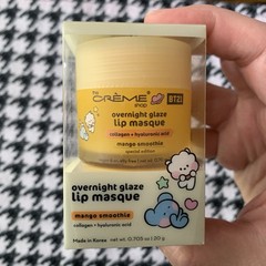 The Crème Shop x BT21 Overnight Lip Masque – Mango Smoothie NEW