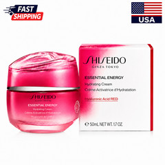 NEW Shiseido Essential Energy Hydrating Cream 1.7oz/50mL Hyaluronic Acid Fast Sh