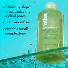 Bliss Disappearing Act Purifying Toner with Niacinamide – 10 oz (295 mL) NEW