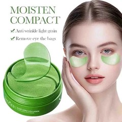 Aloe Vera Collagen Eye Mask 60PCS Moisturizing Anti Aging Dark Circle Patches