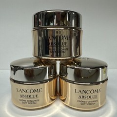 3 LANCOME Absolue Revitalizing & Brightening Soft Cream .5 OZ / 15 ML New UNBOX