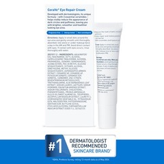 CeraVe Eye Repair Cream | 0.5 Ounce | Eye Cream for Dark Circles and Puffiness |