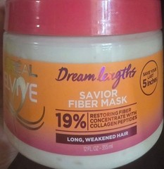 L&rsquo;Oreal Paris Elvive Dream Lengths Savior Fiber Mask with Collagen Peptides, 12