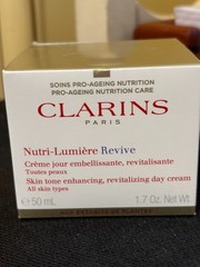 Clarins Nutri-Lumiere Revive Skin Tone Day Cream 1.7oz Sealed