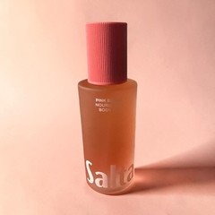 SALTAIR PINK BEACH NOURISHING BODY OIL 4 oz PUMP GLASS BOTTLE Salt Air