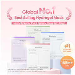BIODANCE Bio-Collagen Real Deep Mask, Hydrogel Face Masks, 1.19 oz Ea, 4 PACK