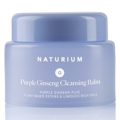 Cleansing Balm Purple Ginseng Plant Based 3.0 oz Naturium NATR-10069 Plus Esters