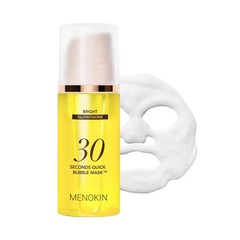 MENOKIN 30Seconds Quick Bubble Mask Niacinamide Instant Glass Skin-Bright