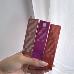 Naturium Phyto-Glow Lip Balm Shimmer High-Shine Nourishing 0.34 fl oz, 3 Boxes