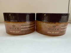Lot of 2 NUXE Rêve de Miel Deliciously Nourishing Body Scrub 6.7 oz 175ml New