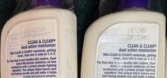 Clean & Clear Dual Action 3 Acne Facial Moisturizer (5 pack) SEE PHOTOS! HTF NEW