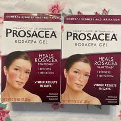 2~Medicated Rosacea Treatment Face Heals Rosacea Symptoms Redness 8/27 Fresh