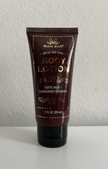 MAN BAR Body Lotion – Exotic Musk & Sandalwood – 2 fl oz New