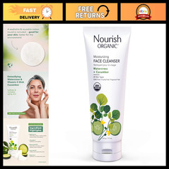 Organic Moisturizing Face Cleanser for All Skin Types, Watercress & Cucumber Was