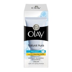 Olay Natural Aura Instant Glowing Radiance Lightweight Cream With UV Protection