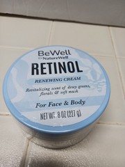 BeWell by NatureWell Retinol Advanced Moisture Cream for Face & Body 8oz NEW