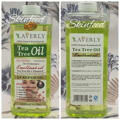LAVERLY Whitening TeaTree + Vit.E Oil Glowing Face & Body Corrector Oil 1000ml