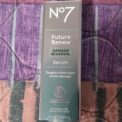 No7 Future Renew Face Serum w/ Peptides for Wrinkles 25ml Sensitive Skin